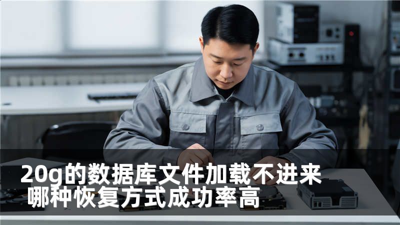 20g的数据库文件加载不进来 哪种恢复方式成功率高