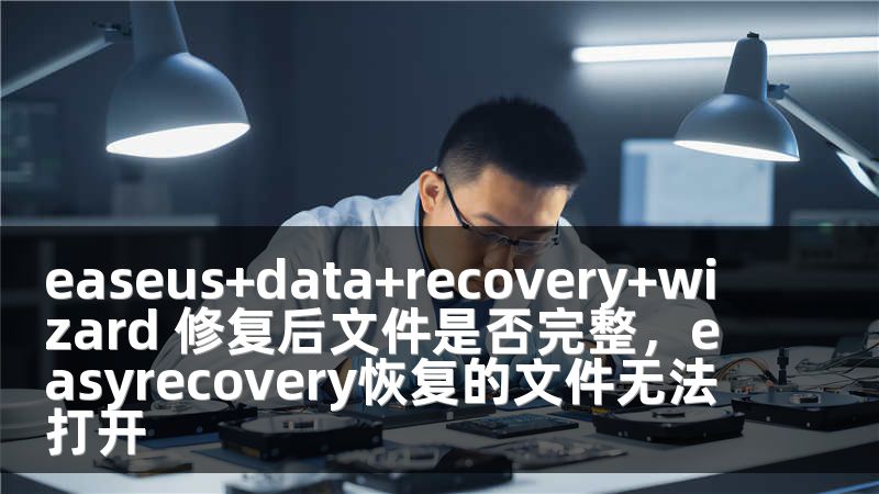easeus+data+recovery+wizard 修复后文件是否完整，easyrecovery恢复的文件无法打开