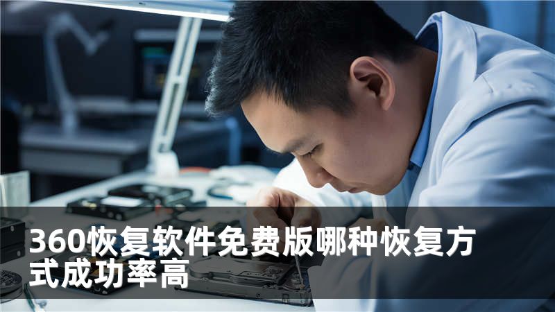 360恢复软件免费版哪种恢复方式成功率高