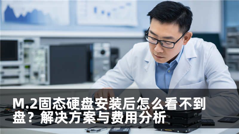 M.2固态硬盘安装后怎么看不到盘？解决方案与费用分析
