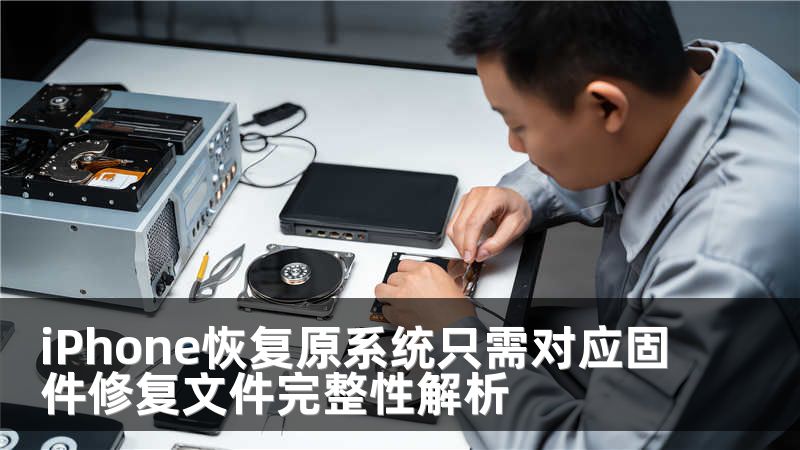 iPhone恢复原系统只需对应固件修复文件完整性解析