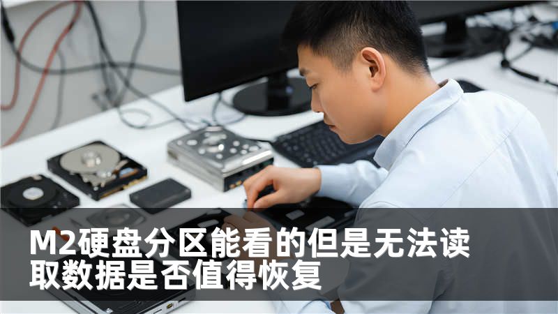 M2硬盘分区能看的但是无法读取数据是否值得恢复