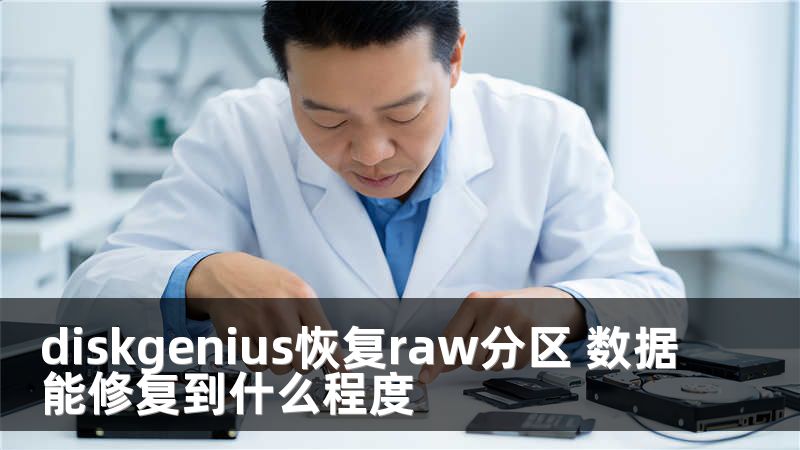 diskgenius恢复raw分区 数据能修复到什么程度