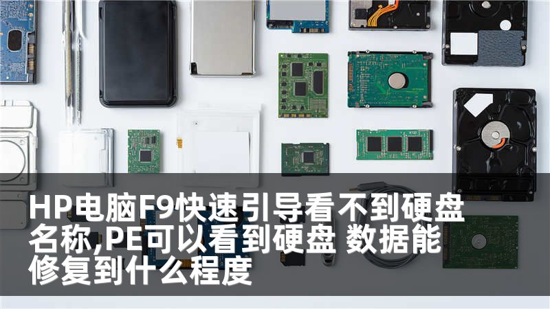 HP电脑F9快速引导看不到硬盘名称,PE可以看到硬盘 数据能修复到什么程度