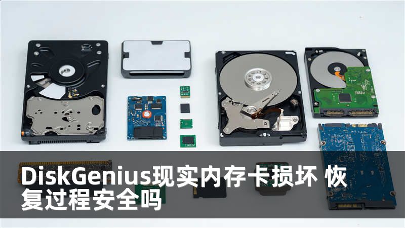 DiskGenius现实内存卡损坏 恢复过程安全吗