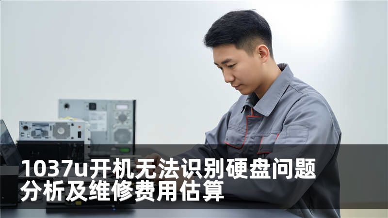 1037u开机无法识别硬盘问题分析及维修费用估算