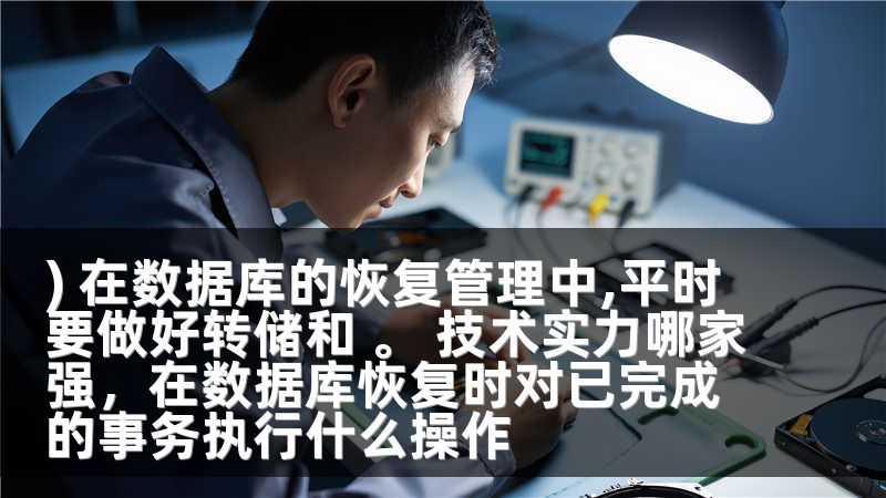 ) 在数据库的恢复管理中,平时要做好转储和 。 技术实力哪家强，在数据库恢复时对已完成的事务执行什么操作