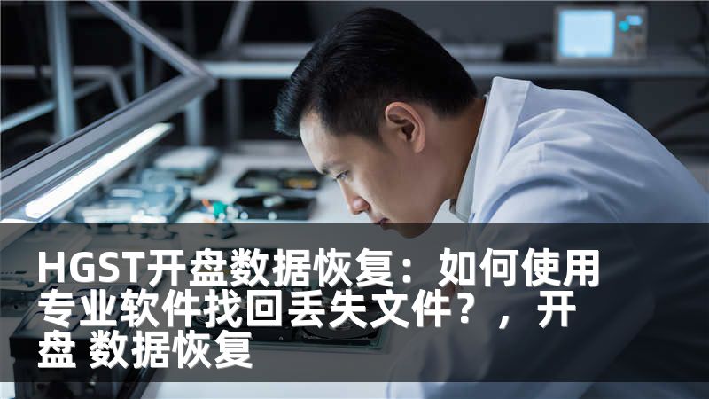 HGST开盘数据恢复：如何使用专业软件找回丢失文件？，开盘 数据恢复
