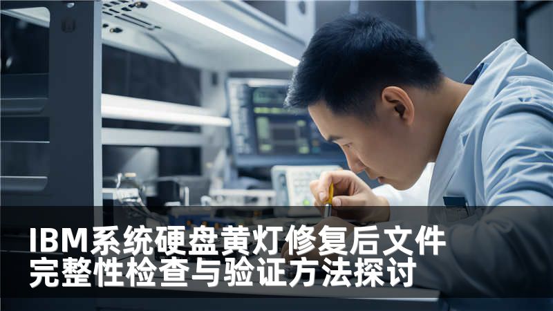 IBM系统硬盘黄灯修复后文件完整性检查与验证方法探讨