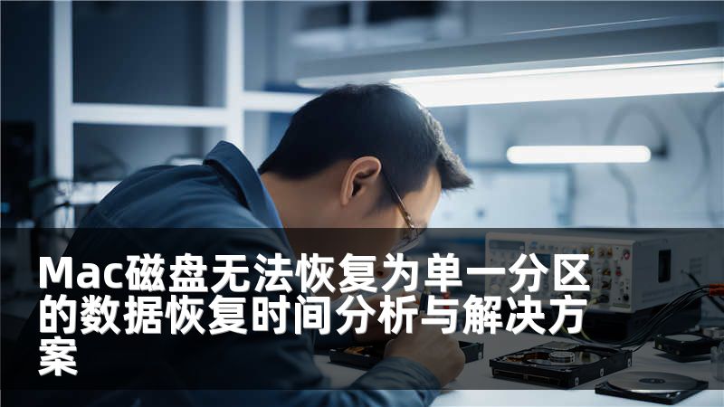 Mac磁盘无法恢复为单一分区的数据恢复时间分析与解决方案