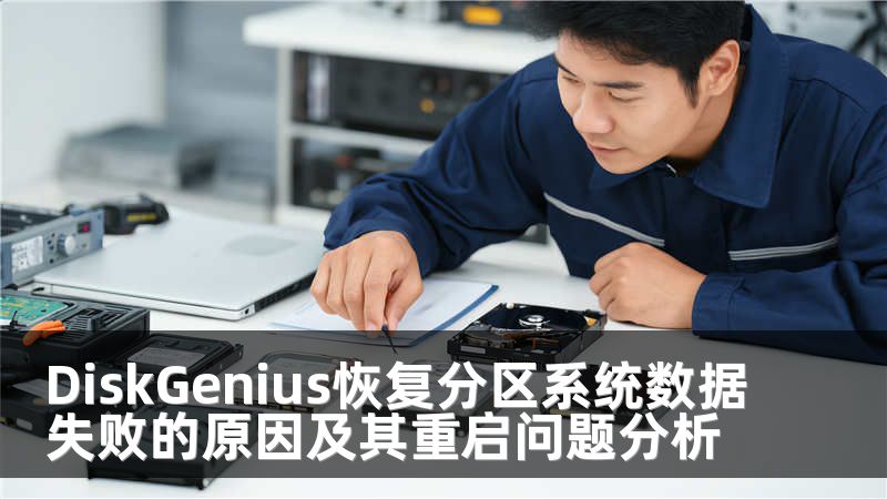DiskGenius恢复分区系统数据失败的原因及其重启问题分析