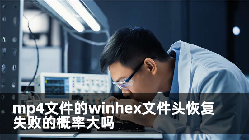 mp4文件的winhex文件头恢复失败的概率大吗