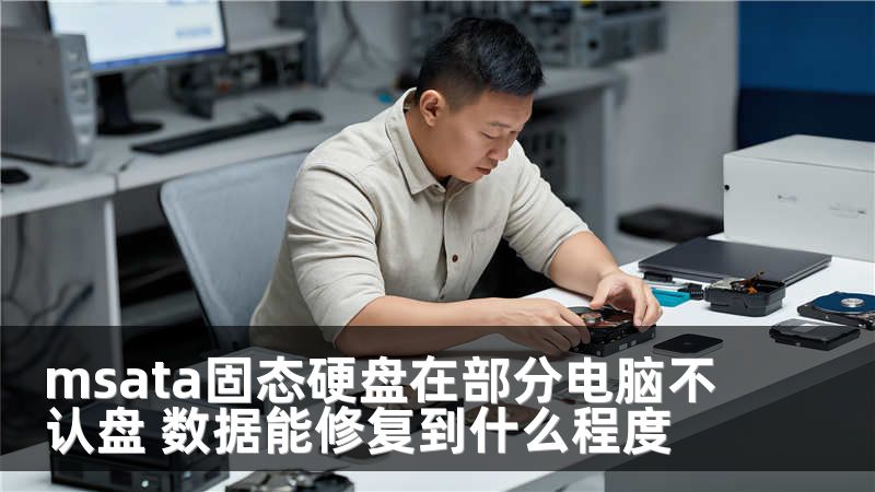 msata固态硬盘在部分电脑不认盘 数据能修复到什么程度