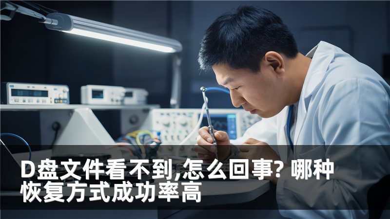 D盘文件看不到,怎么回事? 哪种恢复方式成功率高