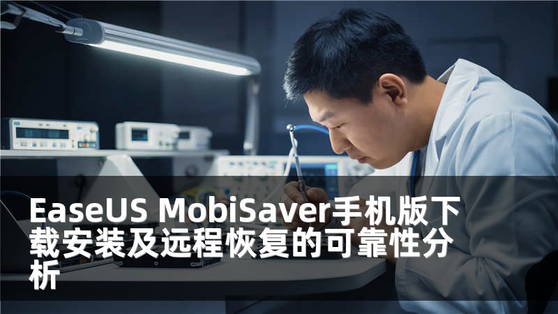 EaseUS MobiSaver手机版下载安装及远程恢复的可靠性分析