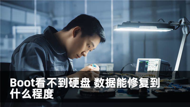 Boot看不到硬盘 数据能修复到什么程度