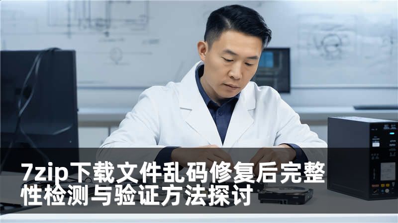 7zip下载文件乱码修复后完整性检测与验证方法探讨
