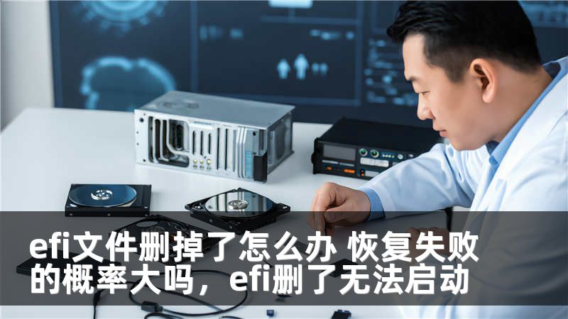 efi文件删掉了怎么办 恢复失败的概率大吗，efi删了无法启动