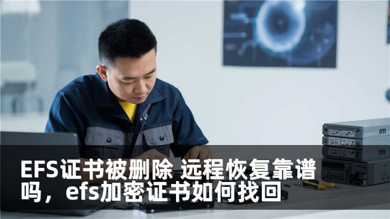 EFS证书被删除 远程恢复靠谱吗，efs加密证书如何找回