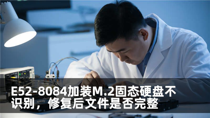 E52-8084加装M.2固态硬盘不识别，修复后文件是否完整