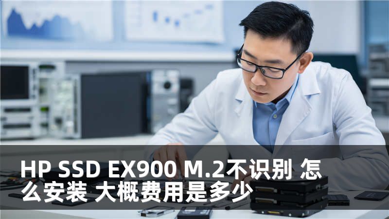 HP SSD EX900 M.2不识别 怎么安装 大概费用是多少