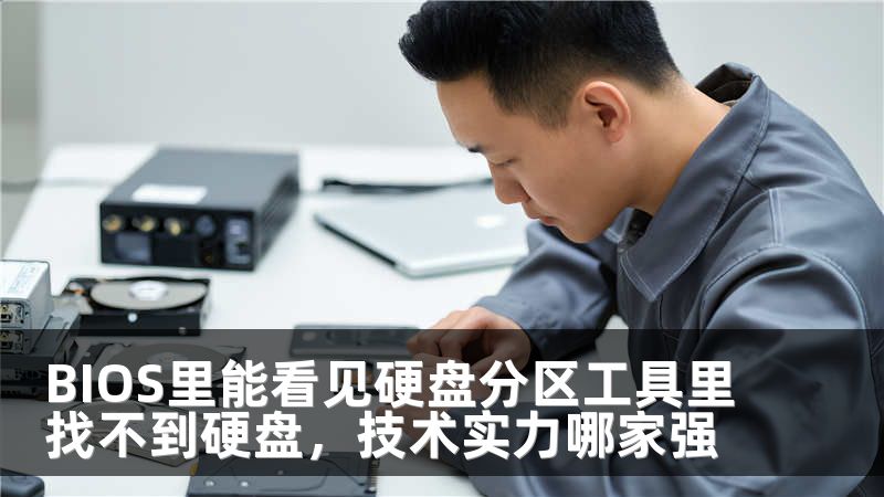 BIOS里能看见硬盘分区工具里找不到硬盘，技术实力哪家强