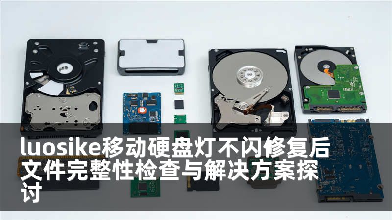 luosike移动硬盘灯不闪修复后文件完整性检查与解决方案探讨