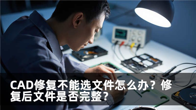CAD修复不能选文件怎么办？修复后文件是否完整？