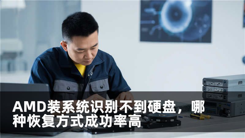 AMD装系统识别不到硬盘，哪种恢复方式成功率高