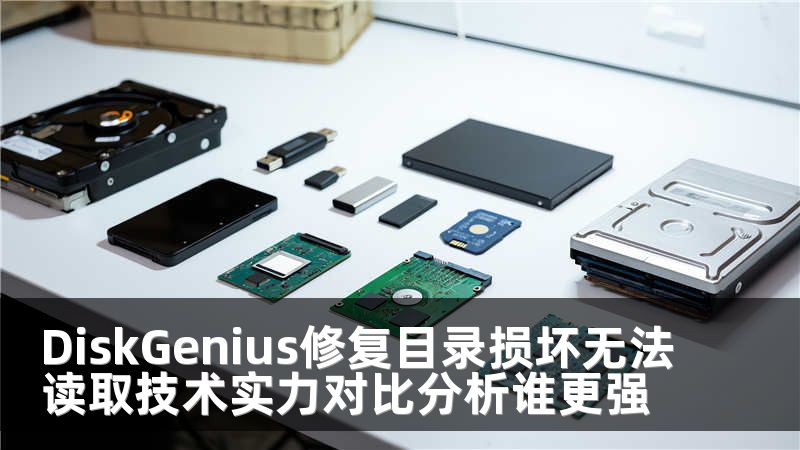 DiskGenius修复目录损坏无法读取技术实力对比分析谁更强