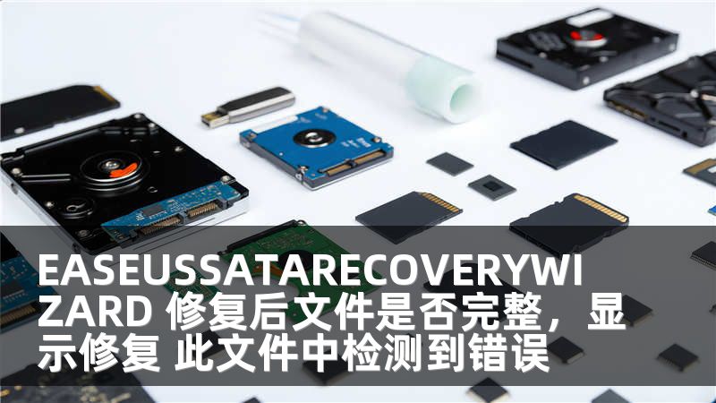 EASEUSSATARECOVERYWIZARD 修复后文件是否完整，显示修复 此文件中检测到错误