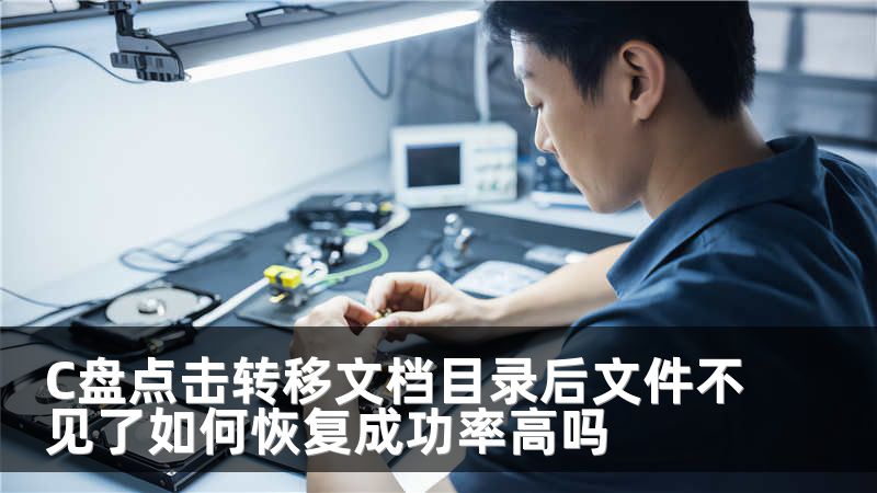 C盘点击转移文档目录后文件不见了如何恢复成功率高吗