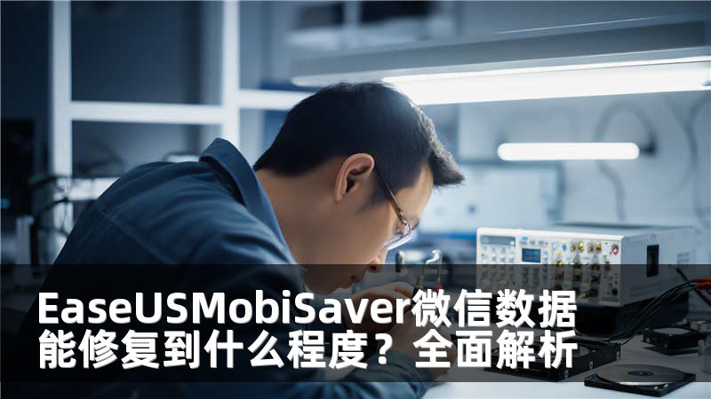 EaseUSMobiSaver微信数据能修复到什么程度？全面解析