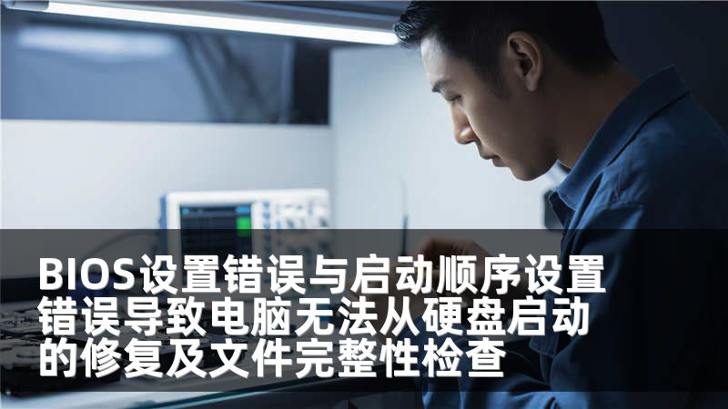 BIOS设置错误与启动顺序设置错误导致电脑无法从硬盘启动的修复及文件完整性检查