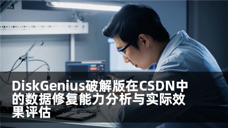 DiskGenius破解版在CSDN中的数据修复能力分析与实际效果评估