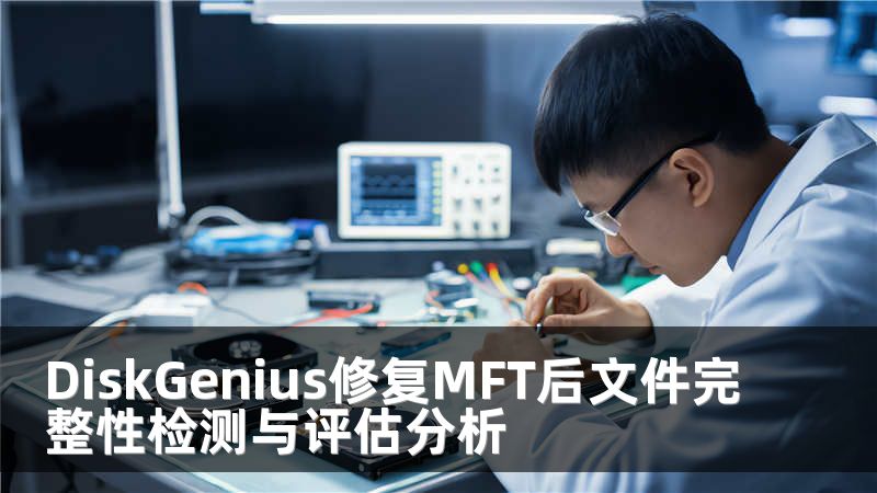 DiskGenius修复MFT后文件完整性检测与评估分析