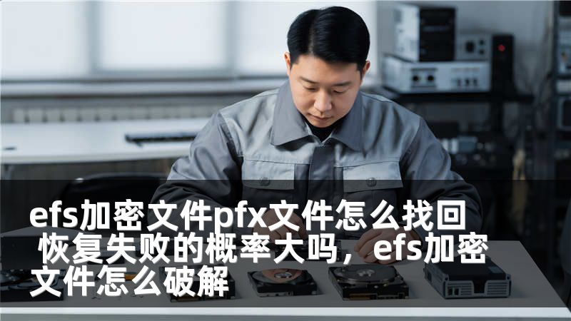 efs加密文件pfx文件怎么找回 恢复失败的概率大吗，efs加密文件怎么破解