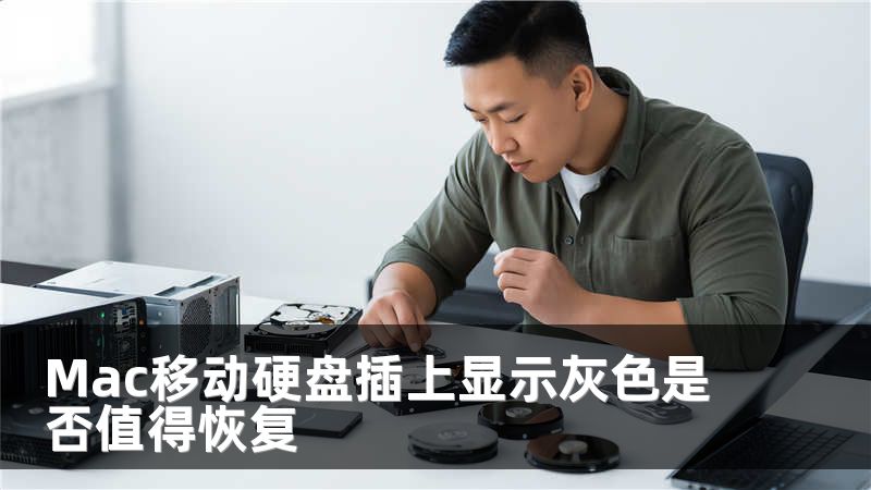 Mac移动硬盘插上显示灰色是否值得恢复