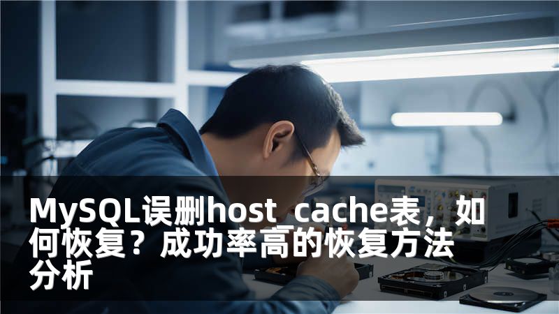 MySQL误删host_cache表，如何恢复？成功率高的恢复方法分析