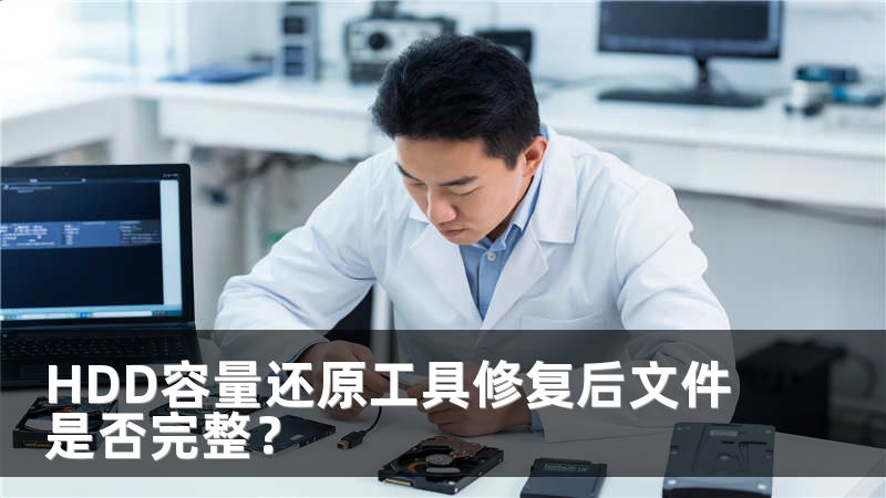 HDD容量还原工具修复后文件是否完整？