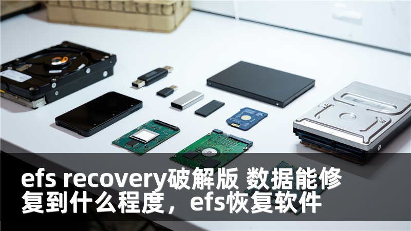 efs recovery破解版 数据能修复到什么程度，efs恢复软件