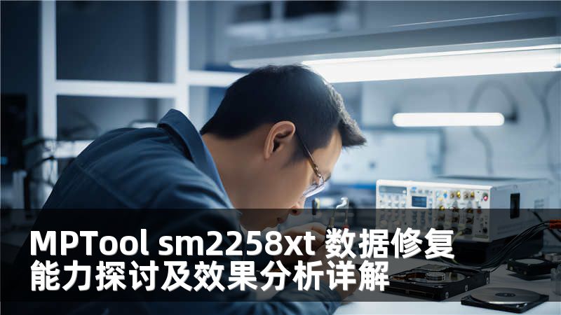 MPTool sm2258xt 数据修复能力探讨及效果分析详解