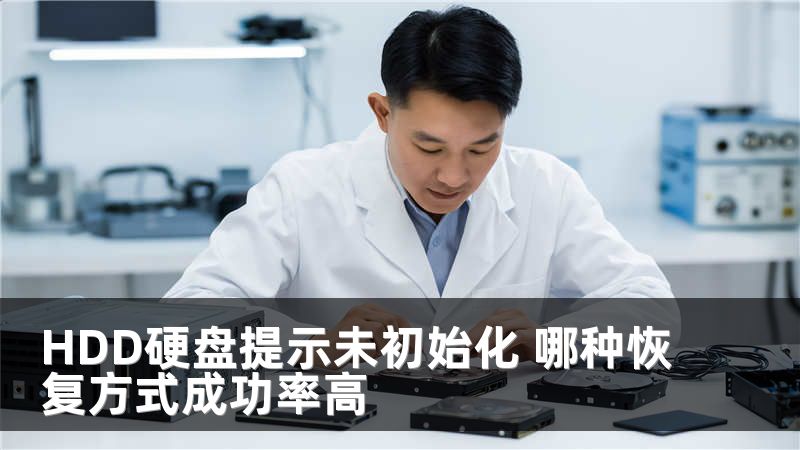 HDD硬盘提示未初始化 哪种恢复方式成功率高