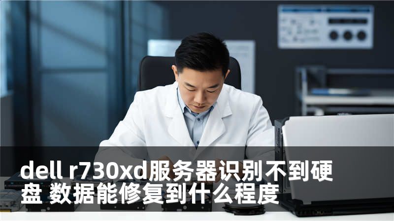 dell r730xd服务器识别不到硬盘 数据能修复到什么程度