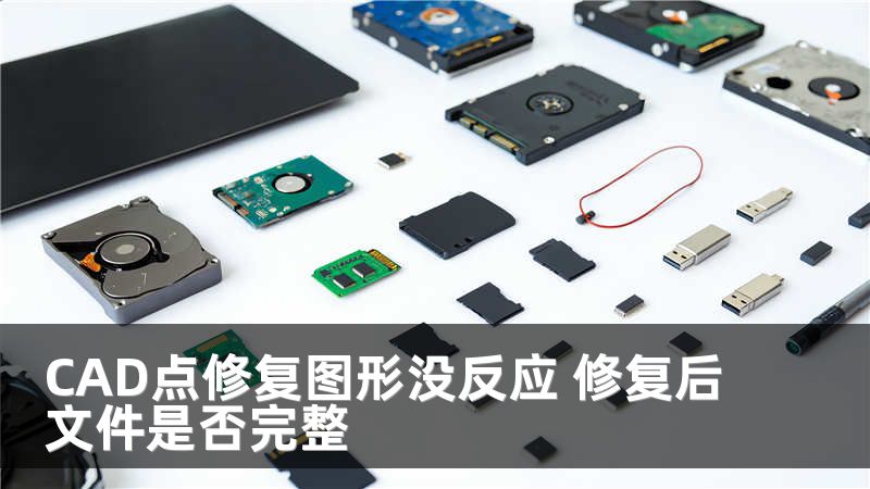 CAD点修复图形没反应 修复后文件是否完整