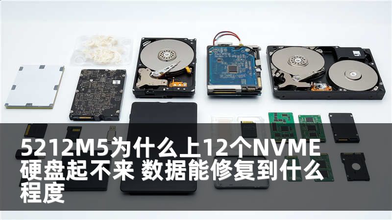 5212M5为什么上12个NVME硬盘起不来 数据能修复到什么程度