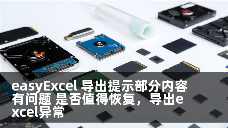 easyExcel 导出提示部分内容有问题 是否值得恢复，导出excel异常