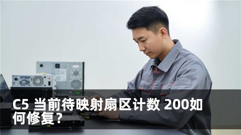 C5 当前待映射扇区计数 200如何修复？