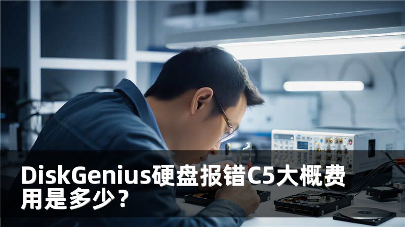 DiskGenius硬盘报错C5大概费用是多少？