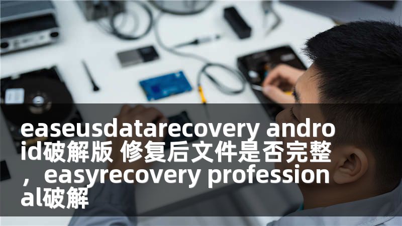 easeusdatarecovery android破解版 修复后文件是否完整，easyrecovery professional破解